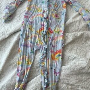 9-12 month Bums and roses rainbows footies
